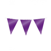 Vlaggenlijn Paars Folie 10m